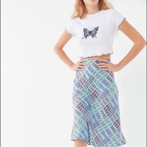 Urban Outfitters butterfly skirt